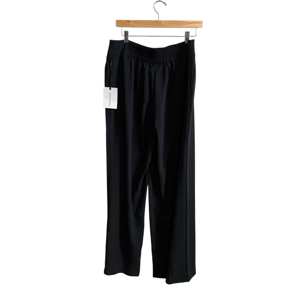 NWT 41 Hawthorn Black High Rise Wide Leg Trouser Pants Size 12 - Picture 3 of 7